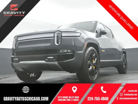 Gray 2024 Rivian R1T Adventure for sale in Highland Park, IL