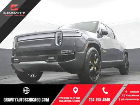 Gray 2024 Rivian R1T Adventure for sale in Highland Park, IL