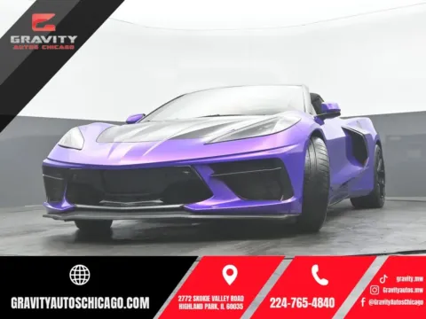 Red 2021 Chevrolet Corvette Stingray for sale in Highland Park, IL