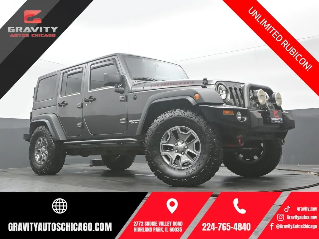 Unknown 2016 Jeep Wrangler Unlimited Rubicon for sale in Highland Park, IL