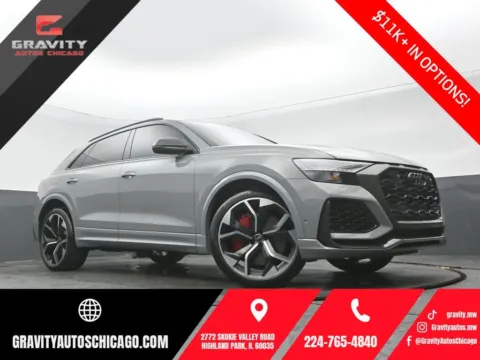 Gray 2024 Audi RS Q8 4.0T for sale in Highland Park, IL