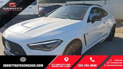 White 2026 Mercedes-Benz CLE 53 AMG for sale in Highland Park, IL