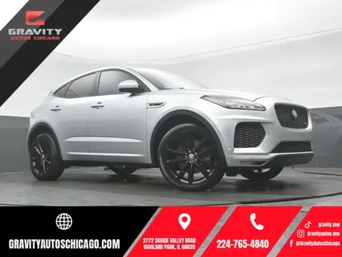 Silver 2018 Jaguar E-PACE R-Dynamic for sale in Highland Park, IL