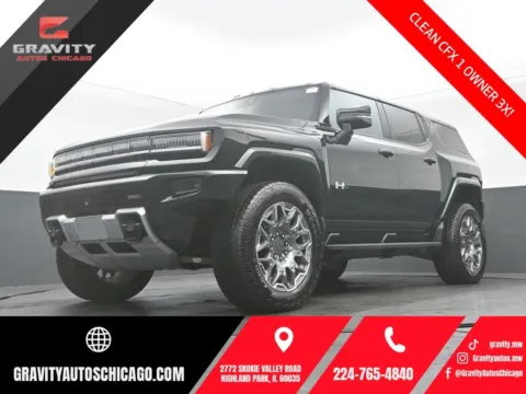 Black 2025 GMC Hummer EV SUV 3X for sale in Highland Park, IL