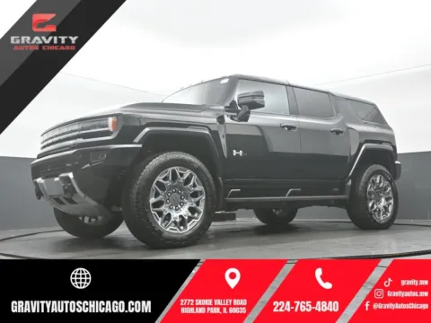 Black 2025 GMC Hummer EV SUV 3X for sale in Highland Park, IL
