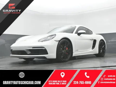 White 2019 Porsche 718 Cayman GTS for sale in Highland Park, IL