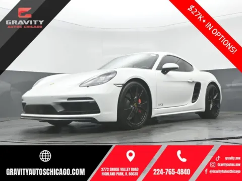White 2019 Porsche 718 Cayman GTS for sale in Highland Park, IL