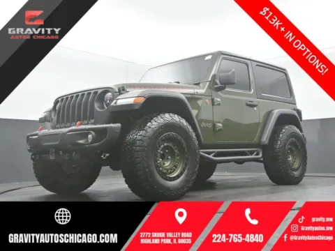 Green 2022 Jeep Wrangler Rubicon for sale in Highland Park, IL