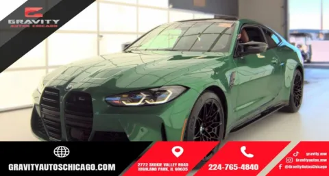 Green 2024 BMW M4 Competition for sale in Highland Park, IL