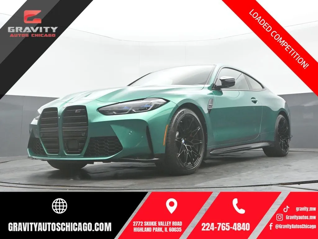 Green 2024 BMW M4 Competition for sale in Highland Park, IL