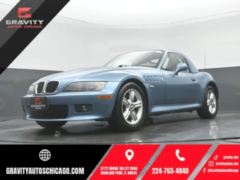 Blue 2000 BMW Z3 2.3 for sale in Highland Park, IL