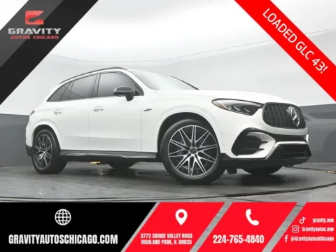 White 2024 Mercedes-Benz GLC 43 AMG for sale in Highland Park, IL