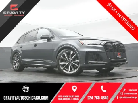 Gray 2023 Audi SQ7 Prestige for sale in Highland Park, IL