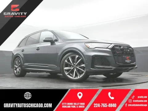 Gray 2023 Audi SQ7 Prestige for sale in Highland Park, IL