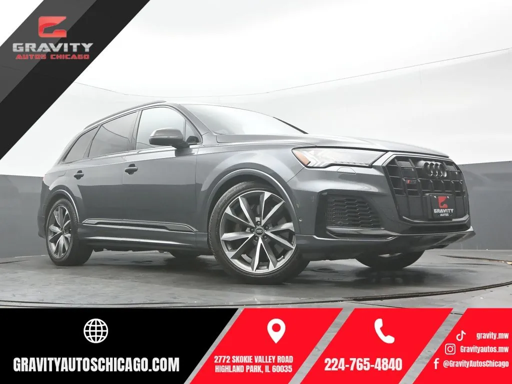 Gray 2023 Audi SQ7 Prestige for sale in Highland Park, IL