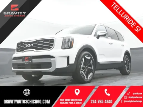 White 2024 Kia Telluride S for sale in Highland Park, IL