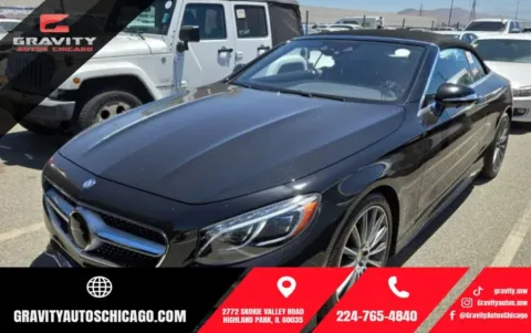 Black 2017 Mercedes-Benz S-Class S 550 for sale in Highland Park, IL