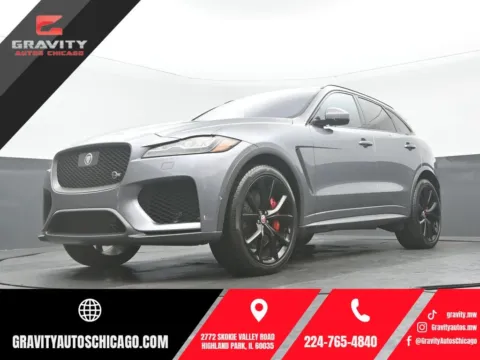 Gray 2020 Jaguar F-PACE SVR for sale in Highland Park, IL