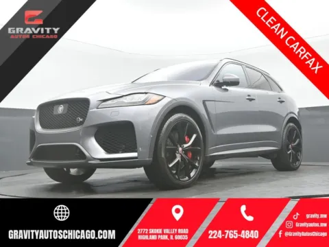 Gray 2020 Jaguar F-PACE SVR for sale in Highland Park, IL