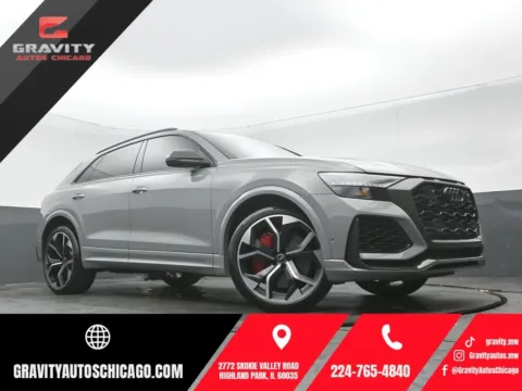 Gray 2024 Audi RS Q8 4.0T for sale in Highland Park, IL
