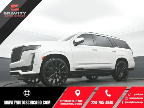 White 2021 Cadillac Escalade Sport Platinum for sale in Highland Park, IL