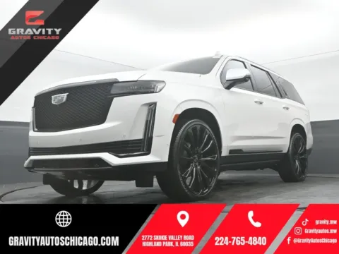White 2021 Cadillac Escalade Sport Platinum for sale in Highland Park, IL