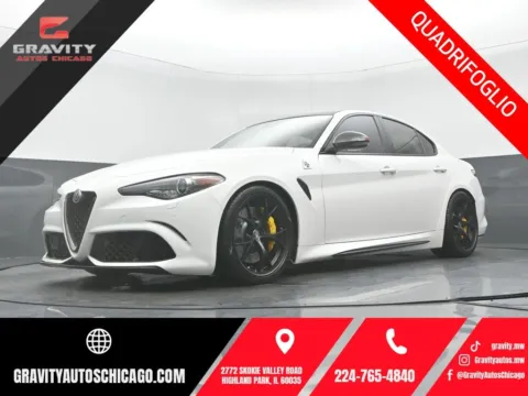White 2018 Alfa Romeo Giulia Quadrifoglio for sale in Highland Park, IL