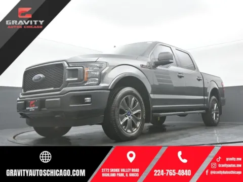 Gray 2018 Ford F-150 XLT for sale in Highland Park, IL