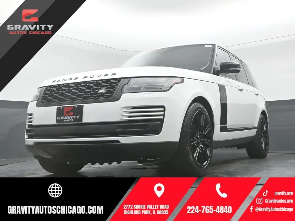 White 2020 Land Rover Range Rover HSE for sale in Highland Park, IL