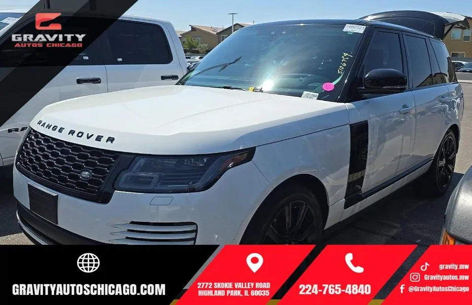White 2020 Land Rover Range Rover HSE for sale in Highland Park, IL
