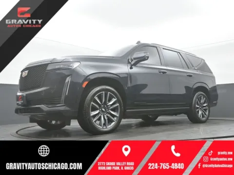 Blue 2023 Cadillac Escalade Sport for sale in Highland Park, IL