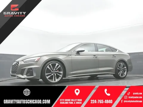 Gray 2023 Audi S5 Sportback Premium Plus for sale in Highland Park, IL