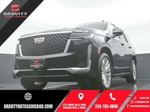 Black 2023 Cadillac Escalade Premium Luxury for sale in Highland Park, IL