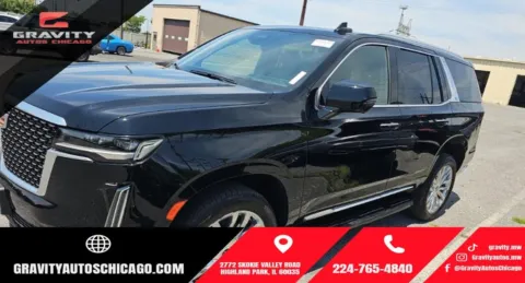 Black 2023 Cadillac Escalade Premium Luxury for sale in Highland Park, IL