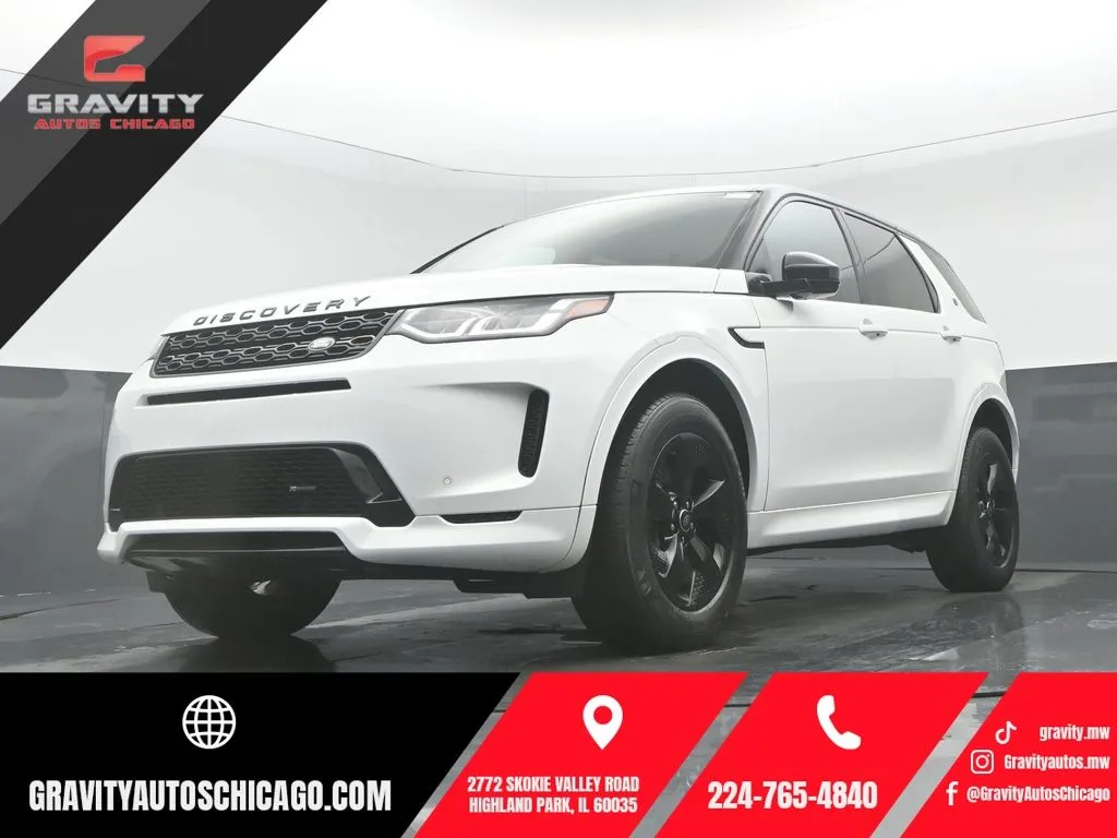 White 2023 Land Rover Discovery Sport S R-Dynamic for sale in Highland Park, IL