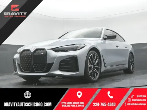 Gray 2023 BMW i4 M50 for sale in Highland Park, IL