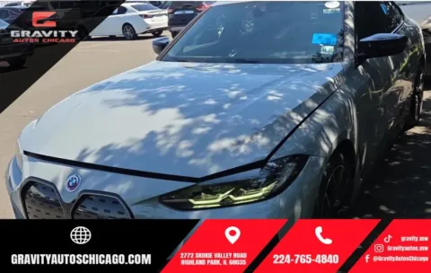 Gray 2023 BMW i4 M50 for sale in Highland Park, IL
