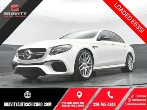 White 2019 Mercedes-Benz E-Class E 63 S AMG for sale in Highland Park, IL