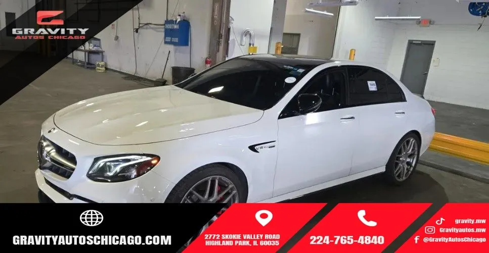 White 2019 Mercedes-Benz E-Class E 63 S AMG for sale in Highland Park, IL