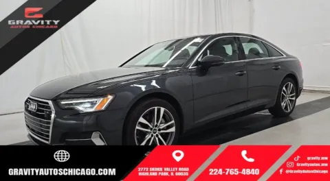 Gray 2023 Audi A6 45 Premium Plus for sale in Highland Park, IL
