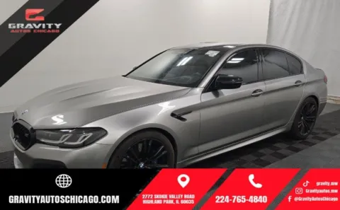 Gray 2022 BMW M5 for sale in Highland Park, IL