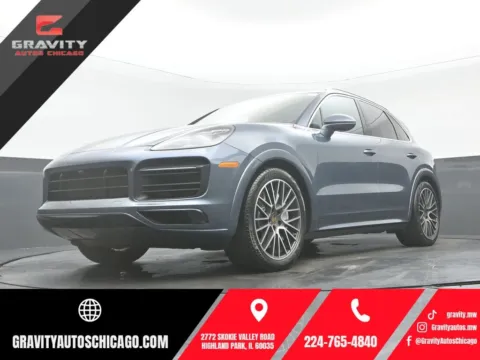 Blue 2019 Porsche Cayenne S for sale in Highland Park, IL