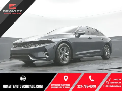 Gray 2021 Kia K5 LXS for sale in Highland Park, IL