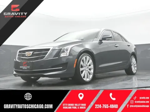 Gray 2017 Cadillac ATS 2.0L Turbo Luxury for sale in Highland Park, IL