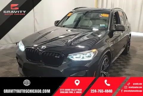 Black 2020 BMW X3 M for sale in Highland Park, IL