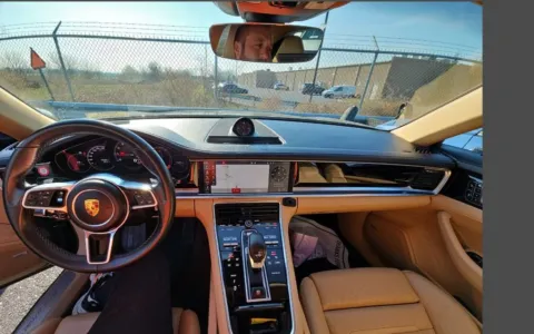 Another view of 2018 Porsche Panamera for sale in Highland Park, IL at Gravity Autos Chicago