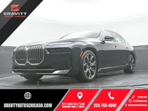 Black 2023 BMW i7 xDrive60 for sale in Highland Park, IL