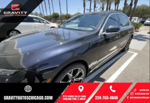 Black 2023 BMW i7 xDrive60 for sale in Highland Park, IL