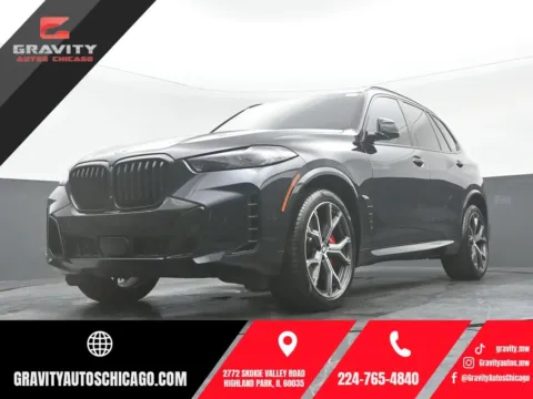 Black 2024 BMW X5 xDrive40i for sale in Highland Park, IL