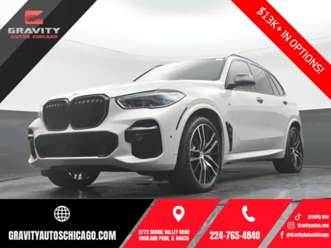 Black 2022 BMW X5 M50i for sale in Highland Park, IL